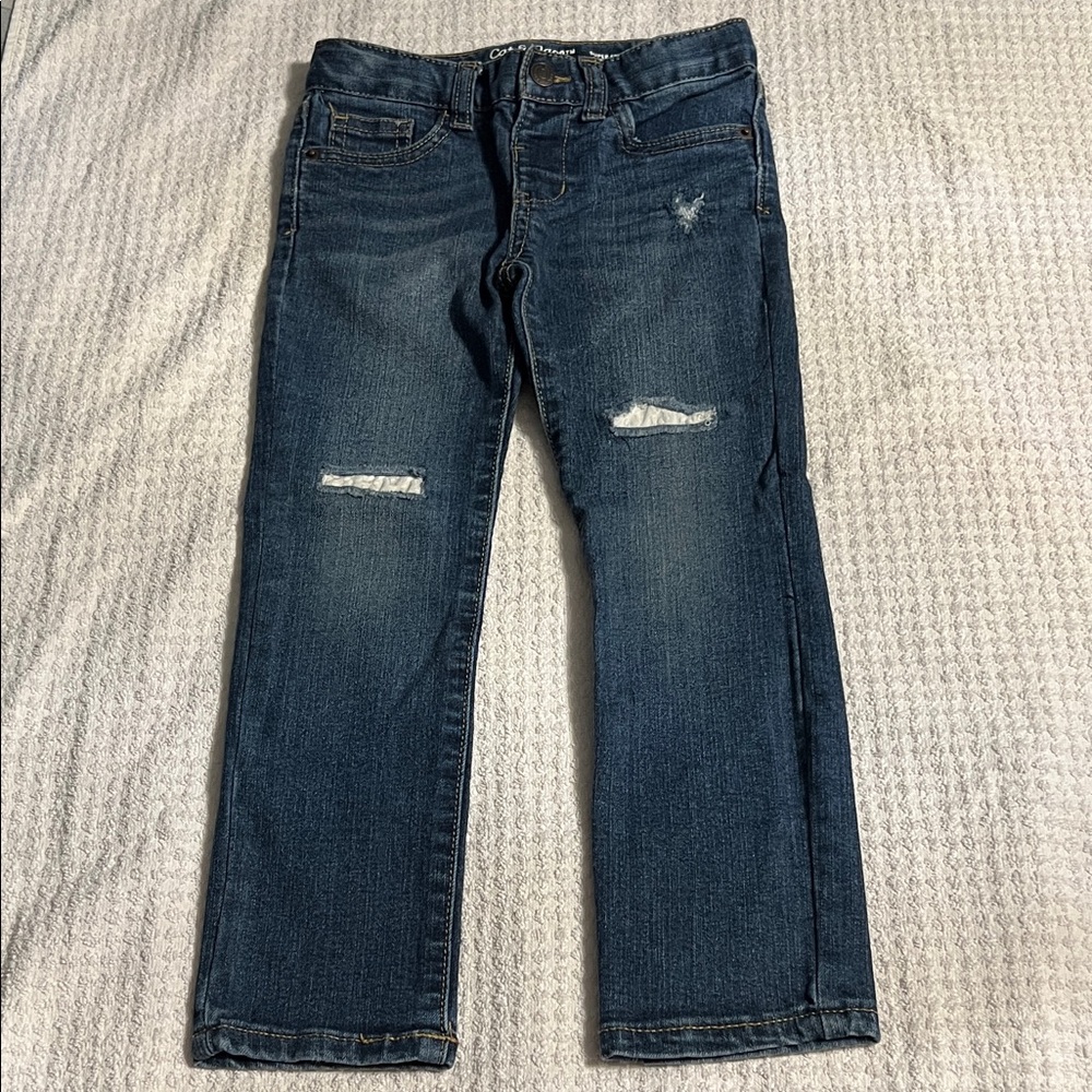 Girls Green and Blue Jeans Lot - Size 5T - Picture 4 of 8